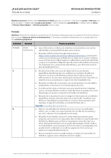 Unterrichtsplan