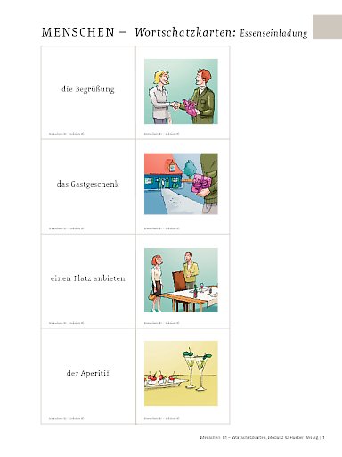 Wortschatzkarten
