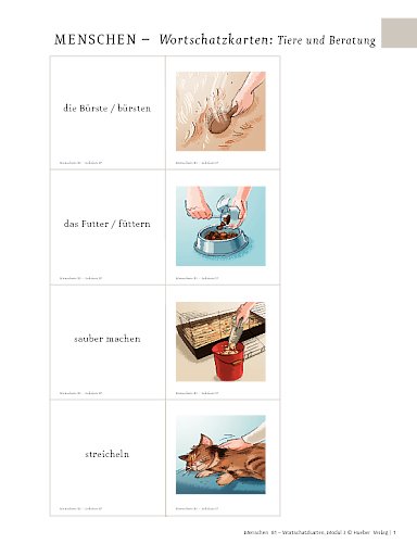 Wortschatzkarten
