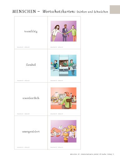 Wortschatzkarten