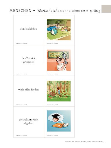 Wortschatzkarten