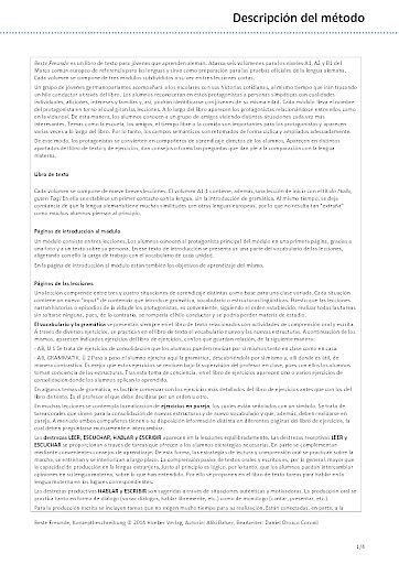 Konzeptbeschreibung (Spanisch)