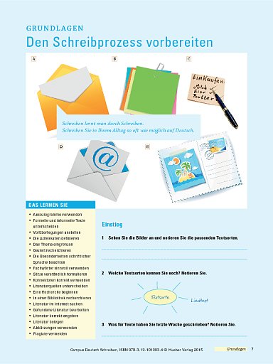 Grundlagen: Den Schreibprozess vorbereiten