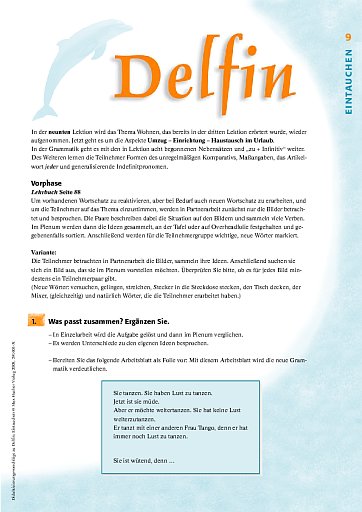 Lektion 9: Umzug und Einrichtung