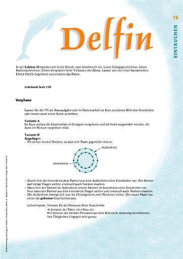 Lektion 16: Berufswelt und Ideen