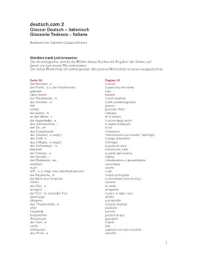 Glossario deutsch.com 2