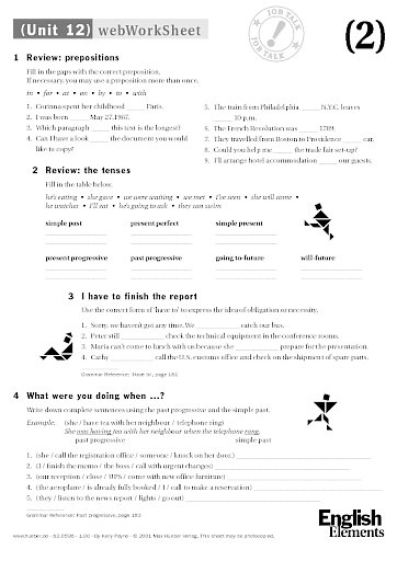 webWorkSheet Unit 12