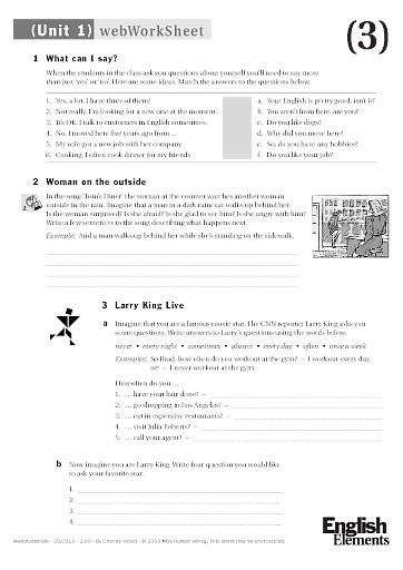 webWorkSheet Unit 1