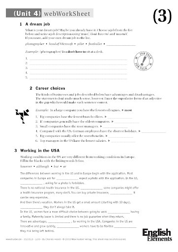 webWorkSheet Unit 4
