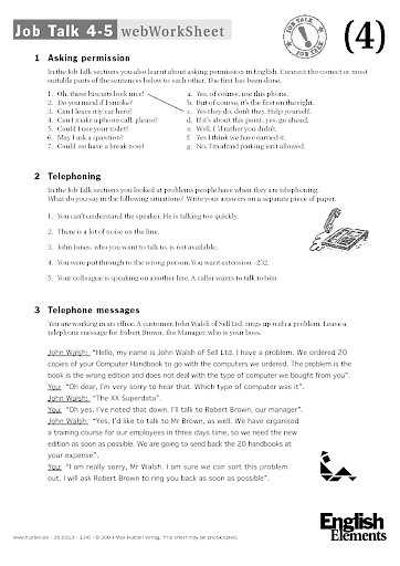 Job Talk 4-5webWorkSheet