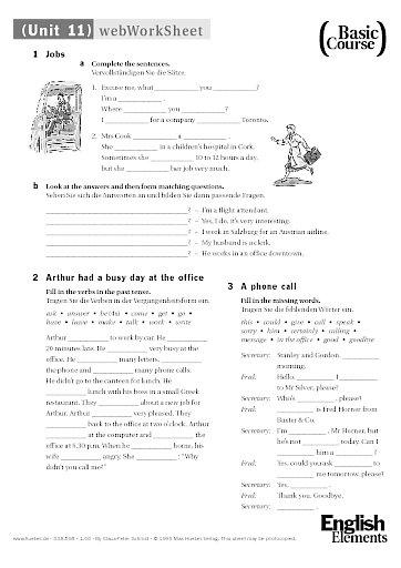 webWorkSheet Unit 11