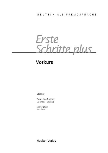 Wortliste Deutsch – Englisch | German – English