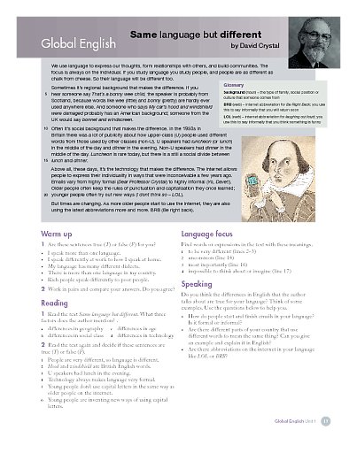 Global English by David Crystal