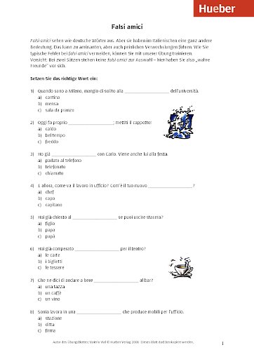 Falsi amici 