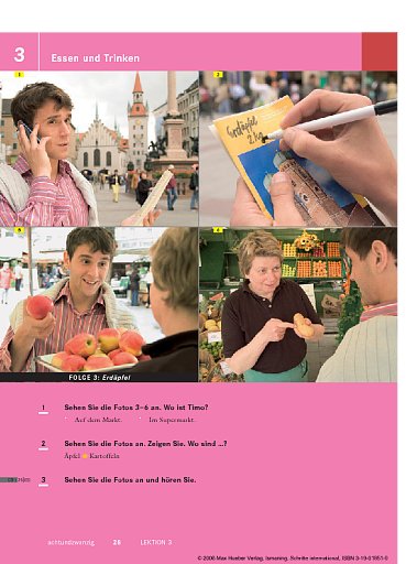 Kursbuch, Lektion 3