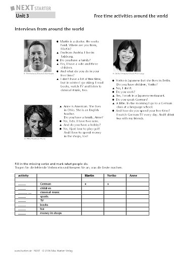 Interviews from around the world