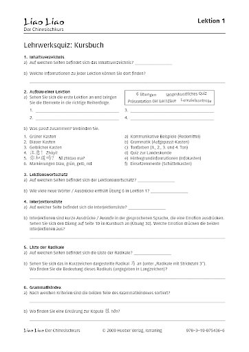 Lehrwerksquiz