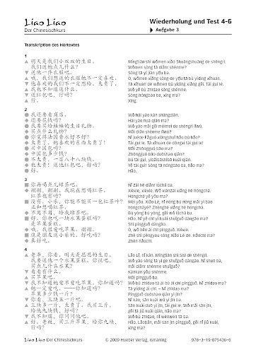 Wiederholung und Test 4–6: 