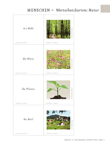 Wortschatzkarten