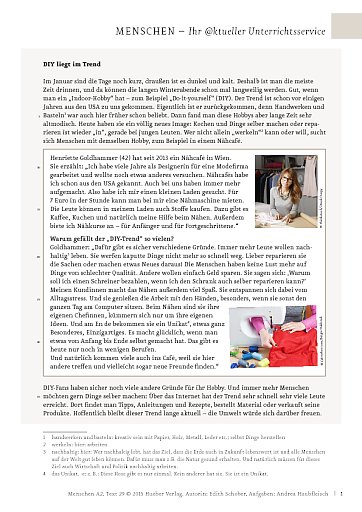 DIY liegt im Trend