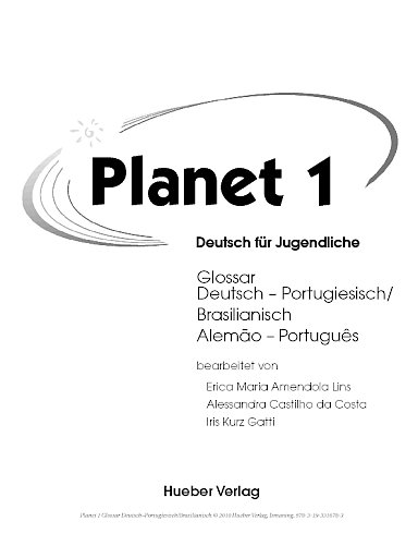 Glossar Deutsch-Portugiesisch/Brasilianisch