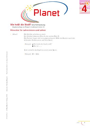 Wie heißt die Stadt?