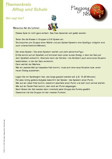 Wer sagt das?