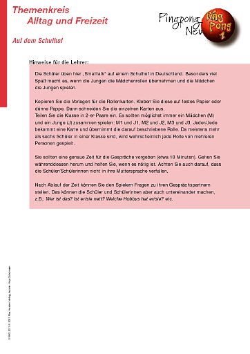Auf dem Schulhof