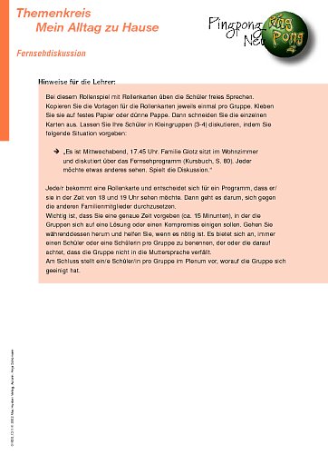 Fernsehdiskussion