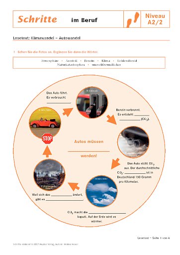 Klimawandel - Autowandel?