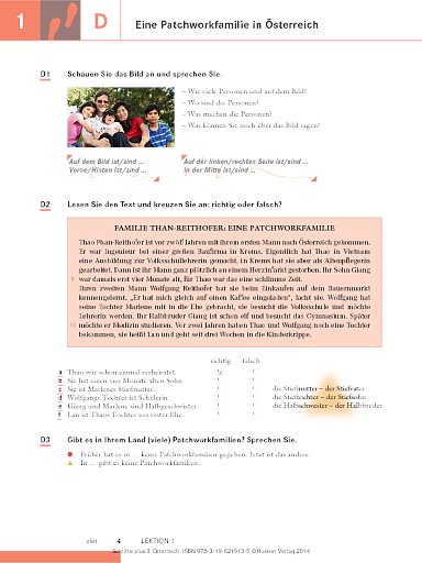 Lektion 1: Eine Patchworkfamilie in Österreich