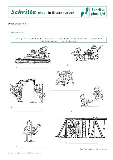 Lektion 5: Draußen spielen