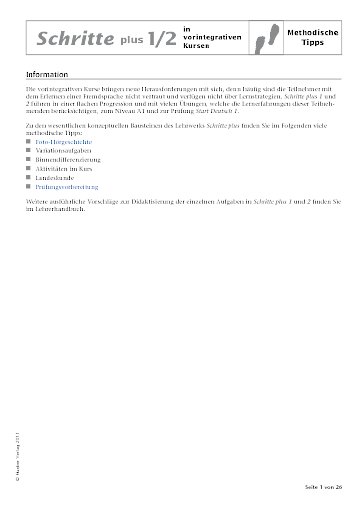 Tipps für den Unterricht