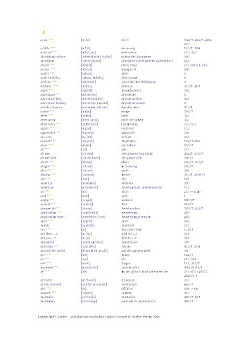 Wortliste A-Z