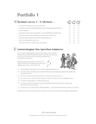 Portfolio 1 nach Les 5