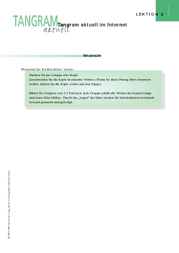 Satzpuzzle