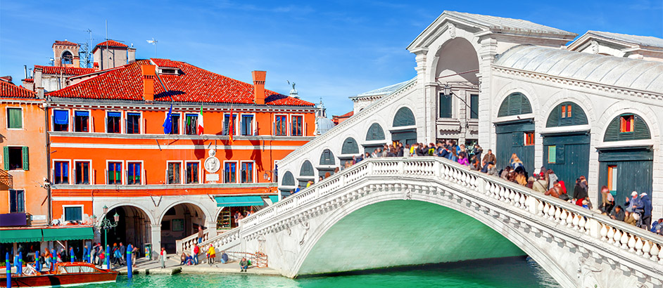 Rialtobrücke in Venedig